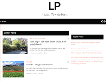 Tablet Screenshot of liviapizzichini.com